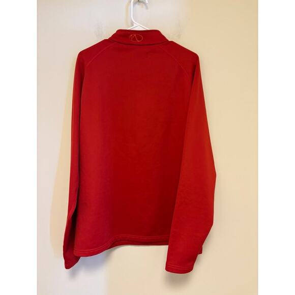 Marker Red Pullover Quarter Zip - Picture 4 of 4